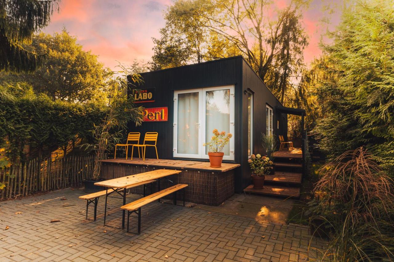 Black Cabin, Uniek Nieuw Verblijf Midden Op De Veluwe Koudhoorn Ngoại thất bức ảnh