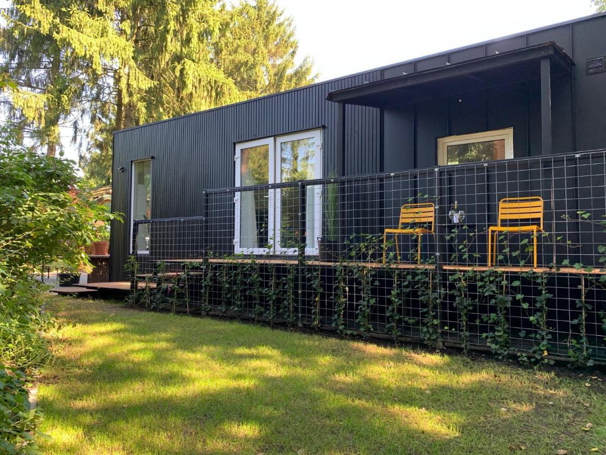 Black Cabin, Uniek Nieuw Verblijf Midden Op De Veluwe Koudhoorn Ngoại thất bức ảnh